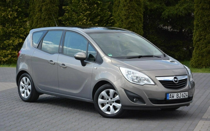 Opel Meriva cena 25900 przebieg: 146145, rok produkcji 2010 z Włodawa małe 497